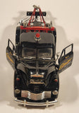 Jada Toys Street Low Towing 1953 Chevrolet Tow Truck Black 1/24 Scale Die Cast Toy Car Vehicle With Opening Doors Hood Boom and Lift