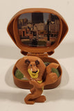 2022 McDonald's DWA DreamWorks All Stars Madagascar Alex Lion PVC Toy Figure and Plastic Storage Case Clip On