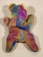 Tie Dye Rainbow Teddy Bear 8" Stuffed Plush Toy