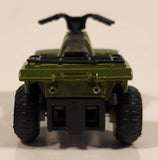 Maisto Quad ATV 4 Wheeler Army Green Pullback Die Cast Toy All Terrain Vehicle