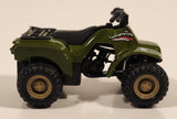 Maisto Quad ATV 4 Wheeler Army Green Pullback Die Cast Toy All Terrain Vehicle