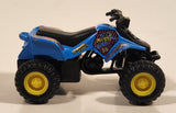 Maisto Quad ATV 4 Wheeler #55 Vonham Chasis Blue Pullback Die Cast Toy All Terrain Vehicle