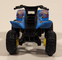 Maisto Quad ATV 4 Wheeler #55 Vonham Chasis Blue Pullback Die Cast Toy All Terrain Vehicle