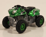 Maisto Racing Quad ATV 4 Wheeler J550 #16 Green Pullback Die Cast Toy All Terrain Vehicle
