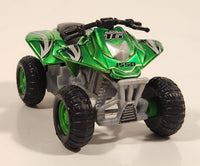 Maisto Racing Quad ATV 4 Wheeler J550 #16 Green Pullback Die Cast Toy All Terrain Vehicle