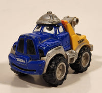 2000 Maisto Hasbro Tonka Lil Chuck & Friends Tow Truck Blue and Yellow Die Cast Toy Car Vehicle