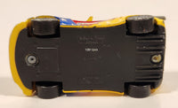 Disney Pixar Cars #24 Jeff Gorvette World Grand Prix Yellow Die Cast Toy Race Car Vehicle V2814