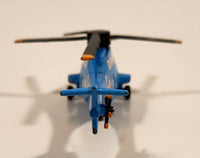 Disney Pixar Cars Dinoco King Helicopter Blue Die Cast Toy Aircraft Vehicle N9747P