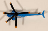 Disney Pixar Cars Dinoco King Helicopter Blue Die Cast Toy Aircraft Vehicle N9747P