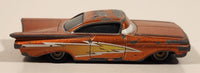 Disney Pixar Cars Chevrolet Impala Lightning Ramone Metallic Red Orange Die Cast Toy Car Vehicle