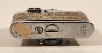 Antique 1940s Occupied Japan Lumix Miniature Camera Shaped Metal Gas Cigarette Lighter with Moving Parts
