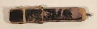 Antique ERN Wald-German The French Stag Nude Lady Shaving Straight Razor with Case
