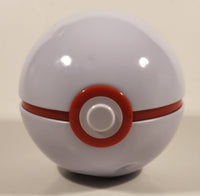 Pokemon Red and White Pokeball Tin Metal Container