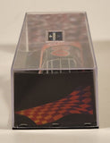 Dimension 4 Race Image Collectables NASCAR #00 Husler Hedman Hedders Orange 1:43 Scale Die Cast Toy Race Car Vehicle in Display Case
