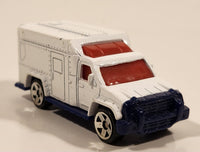 2002 McDonald's Matchbox Ambulance White Die Cast Toy Emergency Rescue Vehicle