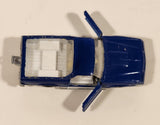 Vintage Majorette No. 296 El Camino SS Dark Blue 1/59 Scale Die Cast Toy Car Vehicle with Opening Doors