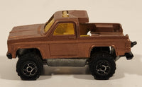 Majorette No. 291 & No. 228 Depanneuse Truck 4WD Copper Brown Die Cast Toy Car Vehicle
