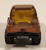 Majorette No. 291 & No. 228 Depanneuse Truck 4WD Copper Brown Die Cast Toy Car Vehicle