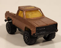 Majorette No. 291 & No. 228 Depanneuse Truck 4WD Copper Brown Die Cast Toy Car Vehicle