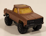 Majorette No. 291 & No. 228 Depanneuse Truck 4WD Copper Brown Die Cast Toy Car Vehicle