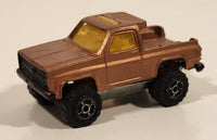 Majorette No. 291 & No. 228 Depanneuse Truck 4WD Copper Brown Die Cast Toy Car Vehicle