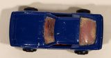 Majorette No. 257 Mazda RX7 1/56 Scale Painted Dark Blue Die Cast Toy Car Vehicle with Opening Doors