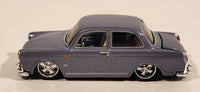 Maisto G Ridez 1967 VW 1500 Lavender Die Cast Toy Car Vehicle with Opening Trunk and Rubber Tires