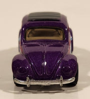 2001 Matchbox Wings 'n Water '62 VW Beetle Purple Die Cast Toy Car Vehicle