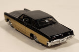 2005 Maisto G Ridez 1965 Buick Riviera Gold and Black Die Cast Toy Car Vehicle with Rubber Wheels