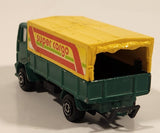 Vintage Majorette No. 241 - 245 Ford Truck Super Cargo Green and Yellow 1/100 Scale Die Cast Toy Car Vehicle
