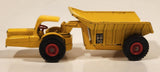 Vintage Lesney Major Pack No. 10 Dinkum Dumper Whitlock D-D 70 Yellow Die Cast Toy Construction Equipment Vehicle