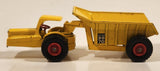 Vintage Lesney Major Pack No. 10 Dinkum Dumper Whitlock D-D 70 Yellow Die Cast Toy Construction Equipment Vehicle