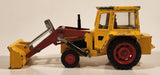 Vintage Corgi Massey Ferguson MF50B Bucket Loader Yellow Die Cast Toy Construction Equipment Vehicle