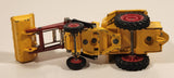 Vintage Corgi Massey Ferguson MF50B Bucket Loader Yellow Die Cast Toy Construction Equipment Vehicle