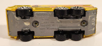 2001 Matchbox Fire Drenchers Airport Fire Tanker Truck Yellow Die Cast Toy Car Emergency Vehicle