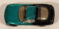 1997 Matchbox Mazda RX-7 Green and Black Die Cast Toy Car Vehicle