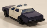 Vintage Majorette No. 240 Chevrolet Impala Highway Patrol Police Painted Purple and White 1/69 Scale Die Cast Toy Car Vehicle with Opening Doors