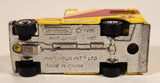 1998 Matchbox To The Rescue 1996 Ford Ambulance Yellow Die Cast Toy Car Vehicle