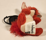 2005 McDonald's Neopets Red Kyrii 4" Clip On Stuffed Plush Toy