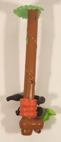McDonald's Burroughs & Disney Tarzan Gorilla and Snake Sliding Down Tree 7 1/2" Tall Plastic Toy