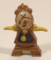 Pax Mfg Co. Disney Beauty And The Beast Cogsworth 2 1/2" Tall PVC Toy Figure