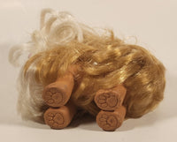 1989 Hasbro Sweetie Pups Brown and White Yorkshire Terrier Dog Toy Figure