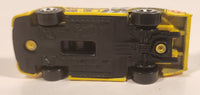 1998 Hot Wheels Flyin' Aces Sol-Aire CX-4 Yellow Die Cast Toy Car Vehicle Opening Rear Hood