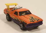 2001 Hot Wheels '68 El Camino Orange Die Cast Toy Muscle Car Vehicle