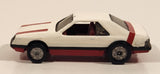 Vintage Hot Wheels The Hot Ones 1979 Ford Mustang Cobra Painted White Die Cast Toy Car Vehicle