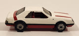 Vintage Hot Wheels The Hot Ones 1979 Ford Mustang Cobra Painted White Die Cast Toy Car Vehicle