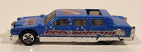 1997 Hot Wheels Biff! Bam! Boom! Series Limozeen Money Madness! Blue Die Cast Toy Car Vehicle