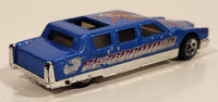 1997 Hot Wheels Biff! Bam! Boom! Series Limozeen Money Madness! Blue Die Cast Toy Car Vehicle