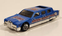 1997 Hot Wheels Biff! Bam! Boom! Series Limozeen Money Madness! Blue Die Cast Toy Car Vehicle