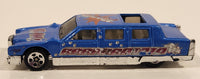 1997 Hot Wheels Biff! Bam! Boom! Series Limozeen Money Madness! Blue Die Cast Toy Car Vehicle